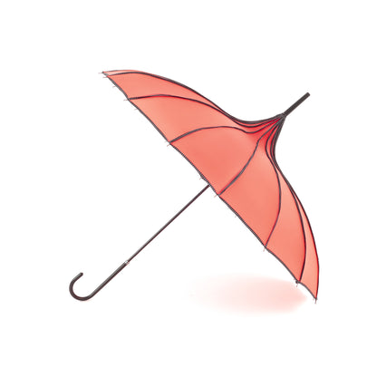 Boutique RIBBED Paoda Umbrella Coral