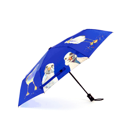 Cherry Parsons 8 Seagull design Telescopic Blue