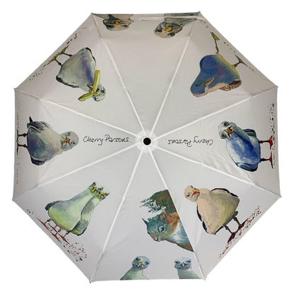 Cherry Parsons 8 Seagull design Telescopic White