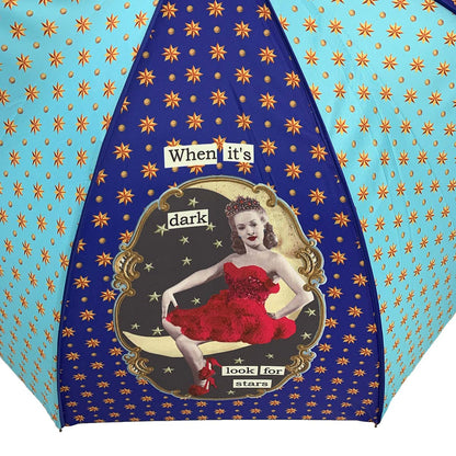 Darling Divas Moons and Stars Boutique Umbrella