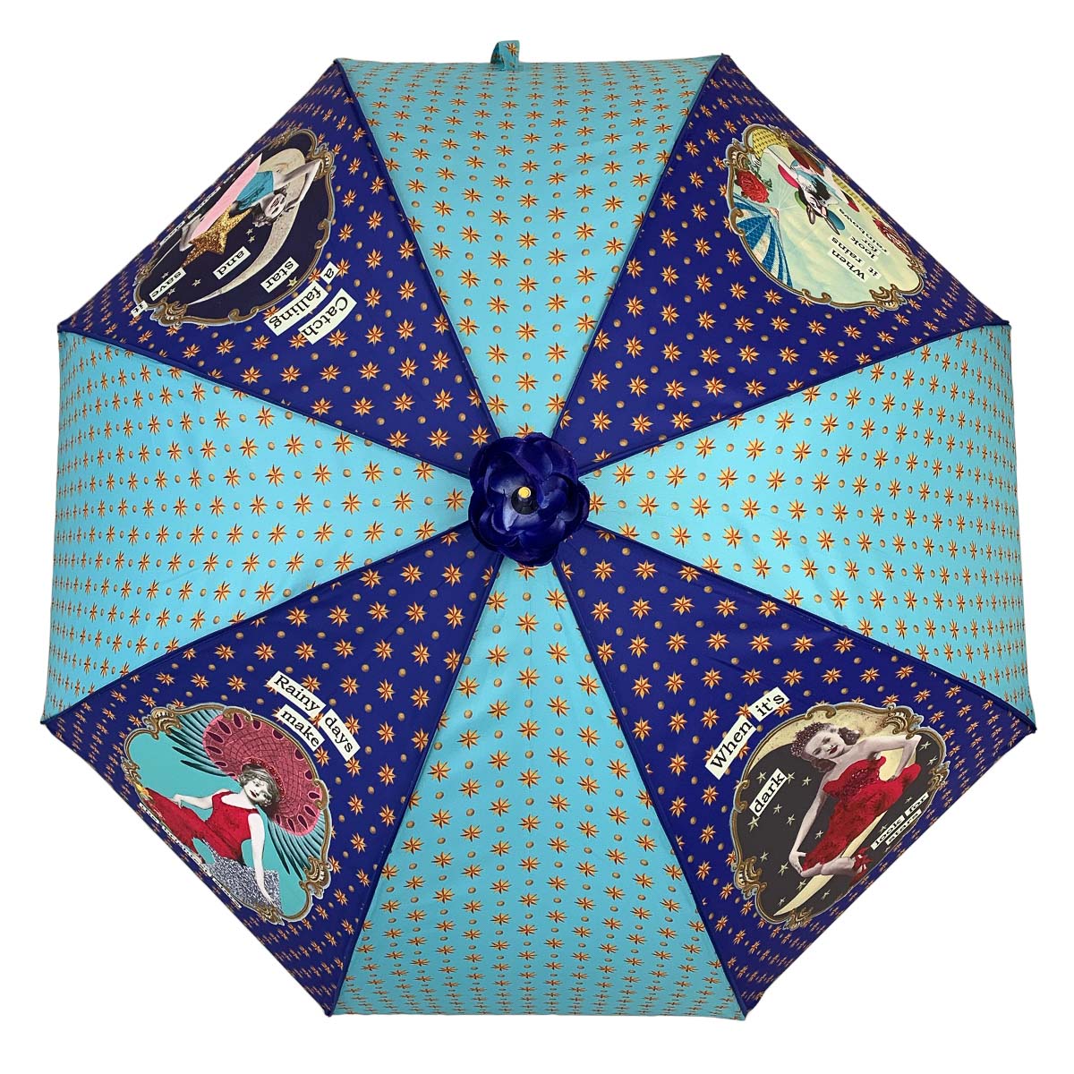 Darling Divas Moons and Stars Boutique Umbrella