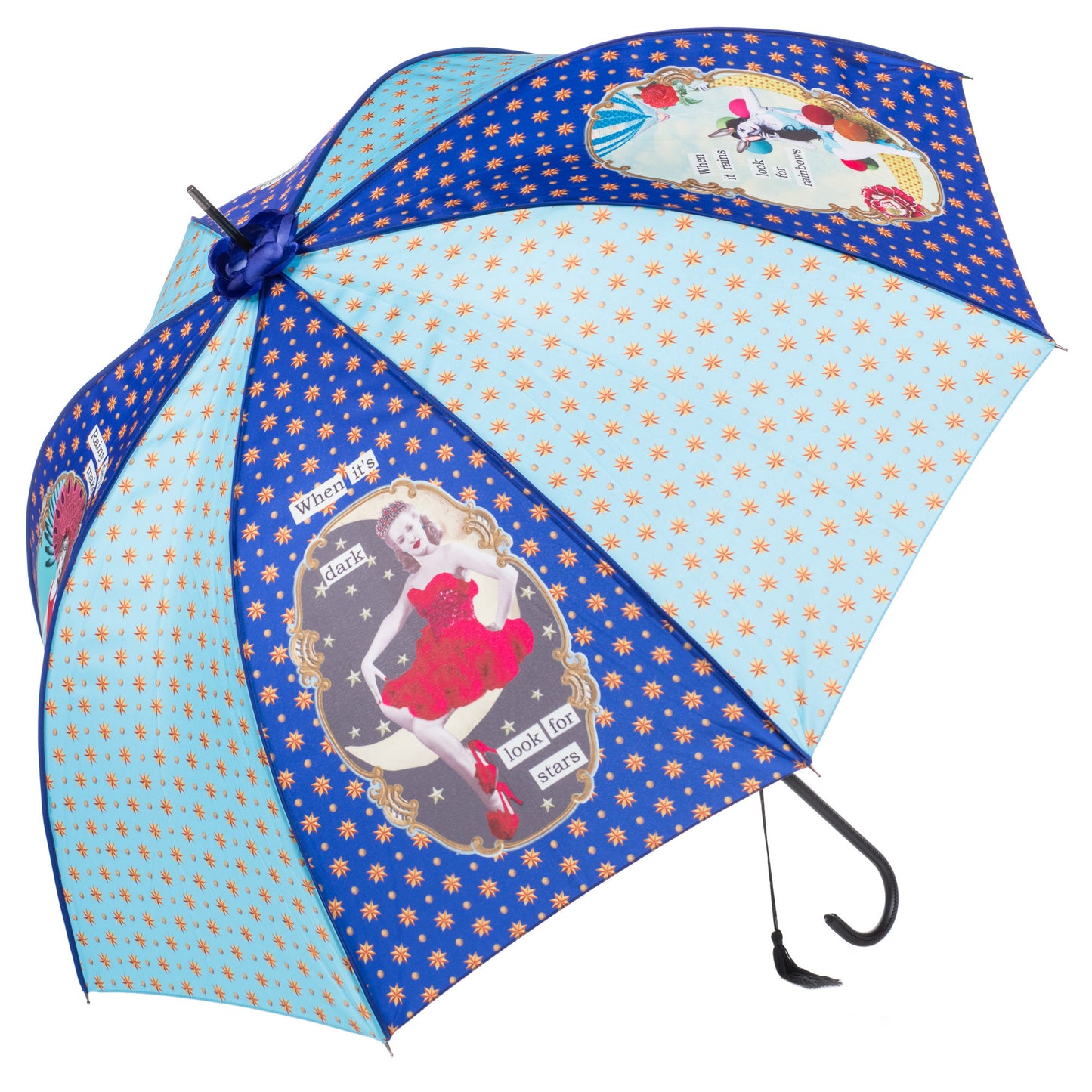 Darling Divas Moons and Stars Boutique Umbrella