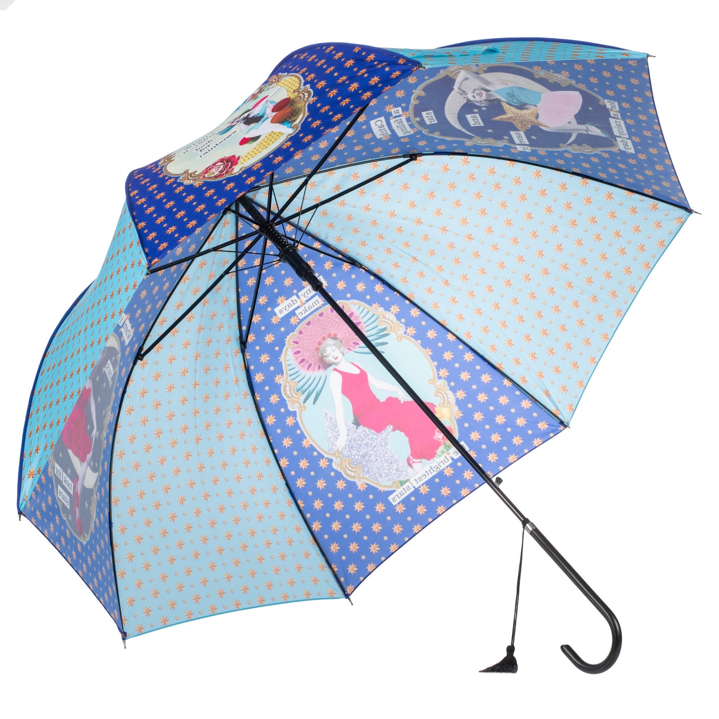 Darling Divas Moons and Stars Boutique Umbrella