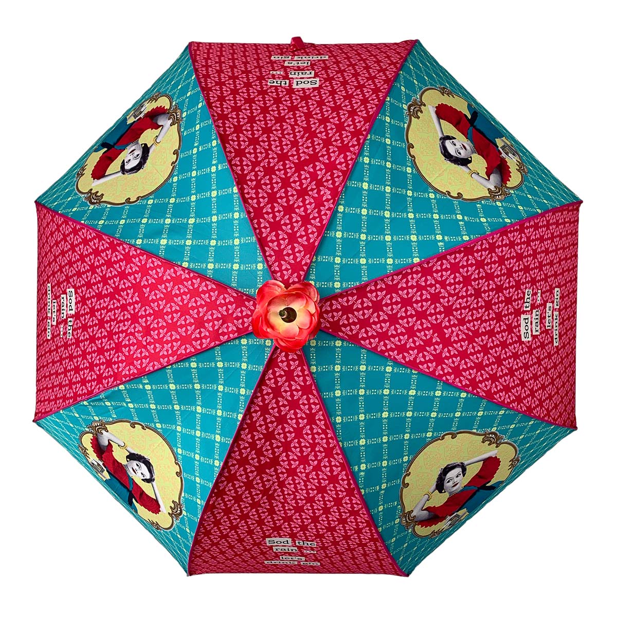 Darling Divas Sod the Rain  Boutique Umbrella