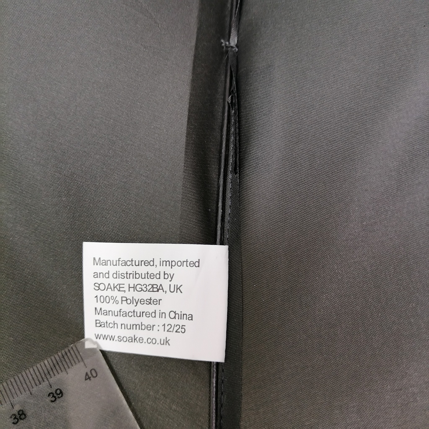 Everyday Dark Grey Folding Umbrella Manual