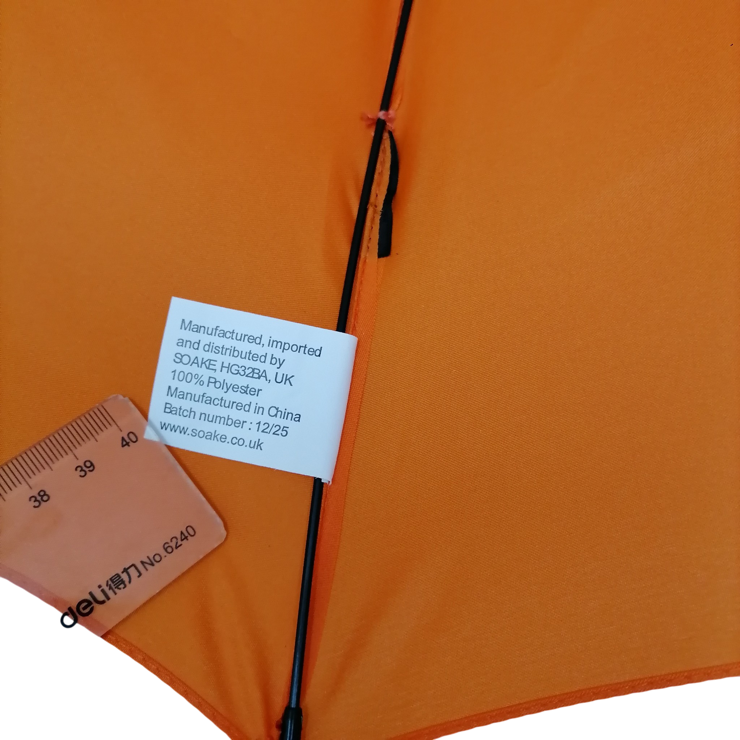 Everyday Orange Folding Umbrella Manual