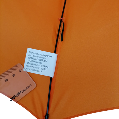 Everyday Orange Folding Umbrella Manual