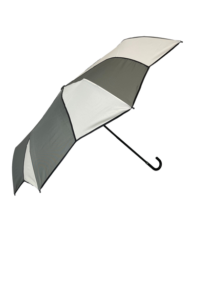Everyday Swirl Folding Umbrella Charcoal/Cream