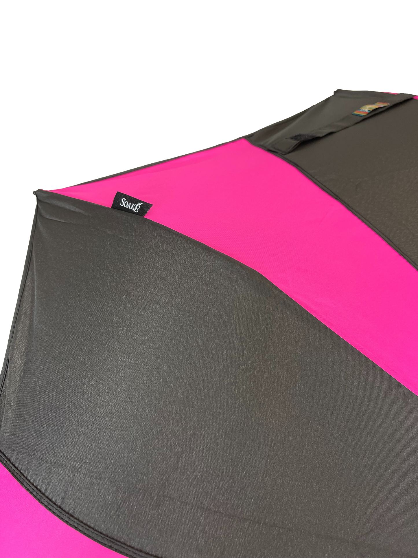 Everyday Swirl Folding Umbrella Pink/Black