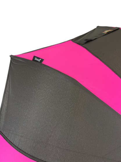 Everyday Swirl Folding Umbrella Pink/Black