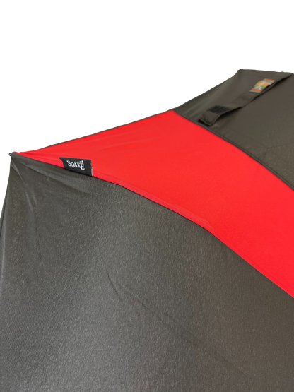 Everyday Swirl Folding Umbrella Red/Black