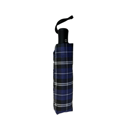 Everyday Tartan Folding Umbrella Purple