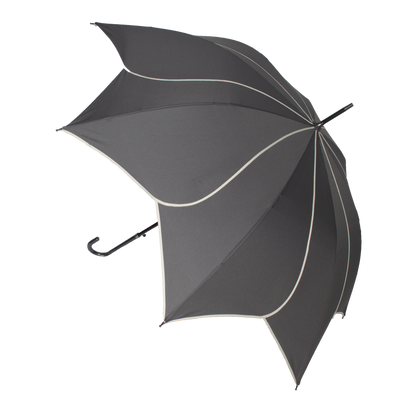 Everyday Swirl Stick Umbrella Charcoal