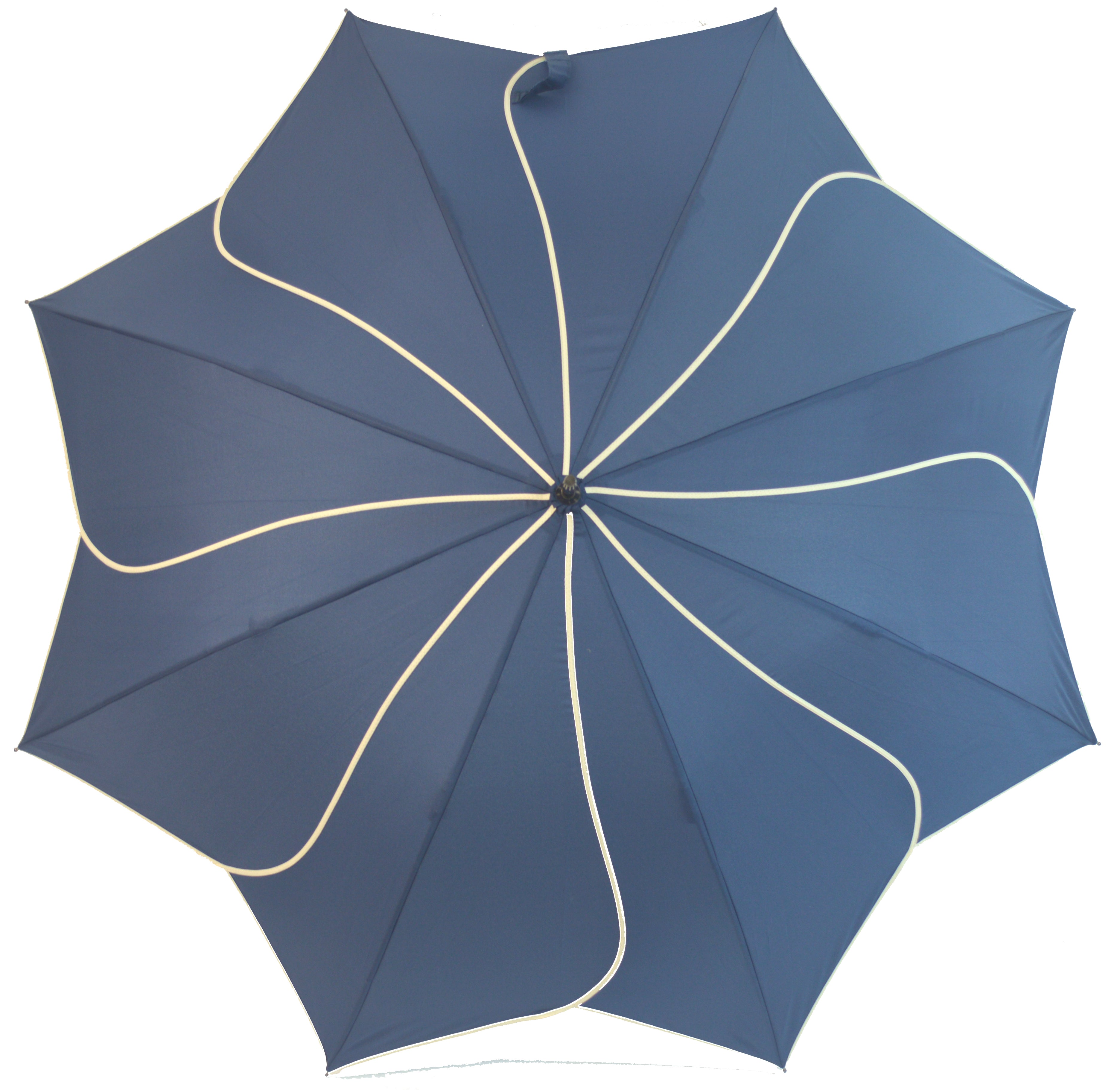 Ombrello Trasparente Rosso Soake | Vinile Resistente | 86 Cm | Manico A Bastone | Passepartout
