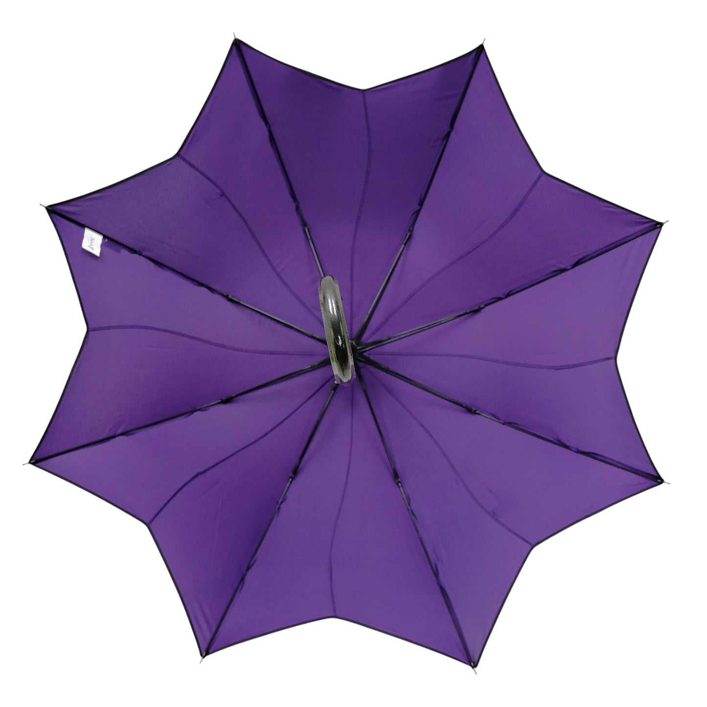 Everyday Swirl Stick Umbrella Plum