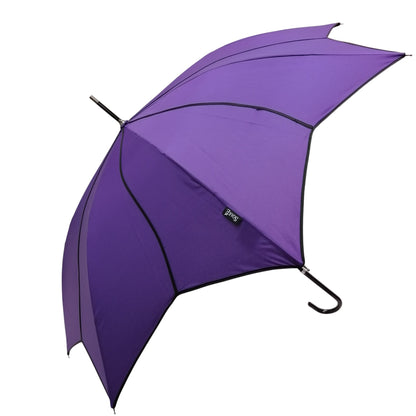 Everyday Swirl Stick Umbrella Plum