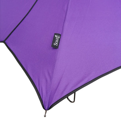 Everyday Swirl Stick Umbrella Plum