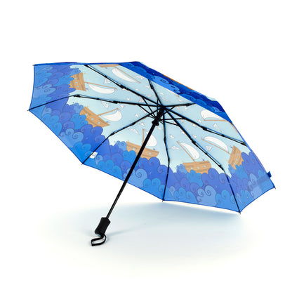 Laura Wall Boats Design Folding Umbrella