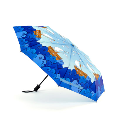 Laura Wall Boats Design Folding Umbrella