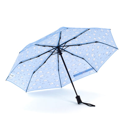 Laura Wall Clouds Design Folding Umbrella
