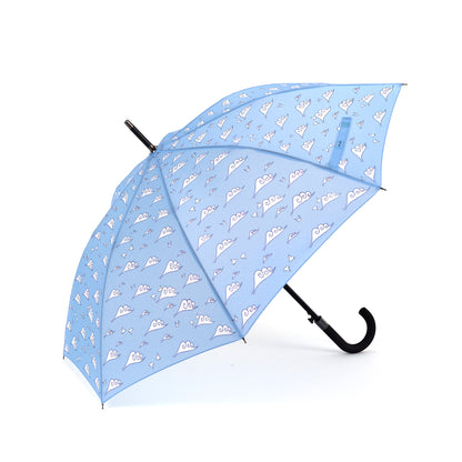 Laura Wall Clouds Design Stick Umbrella