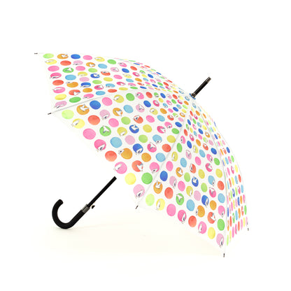 Laura Wall Dots Design Stick Umbrella
