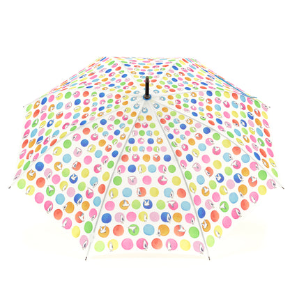 Laura Wall Dots Design Stick Umbrella