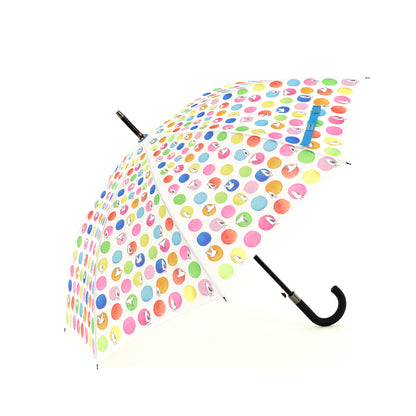 Laura Wall Dots Design Stick Umbrella