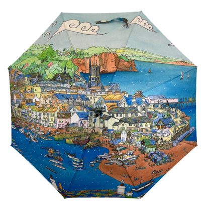 Laura Wall Oh That Place Stick Umbrella