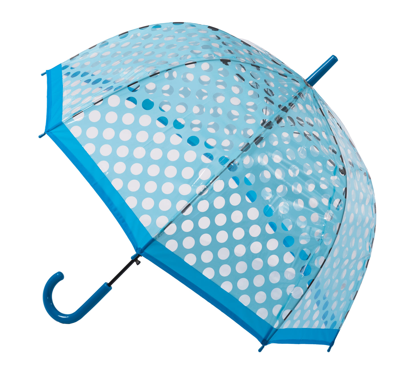 POE Auto Clear Dome Spots Blue/Blue STICK