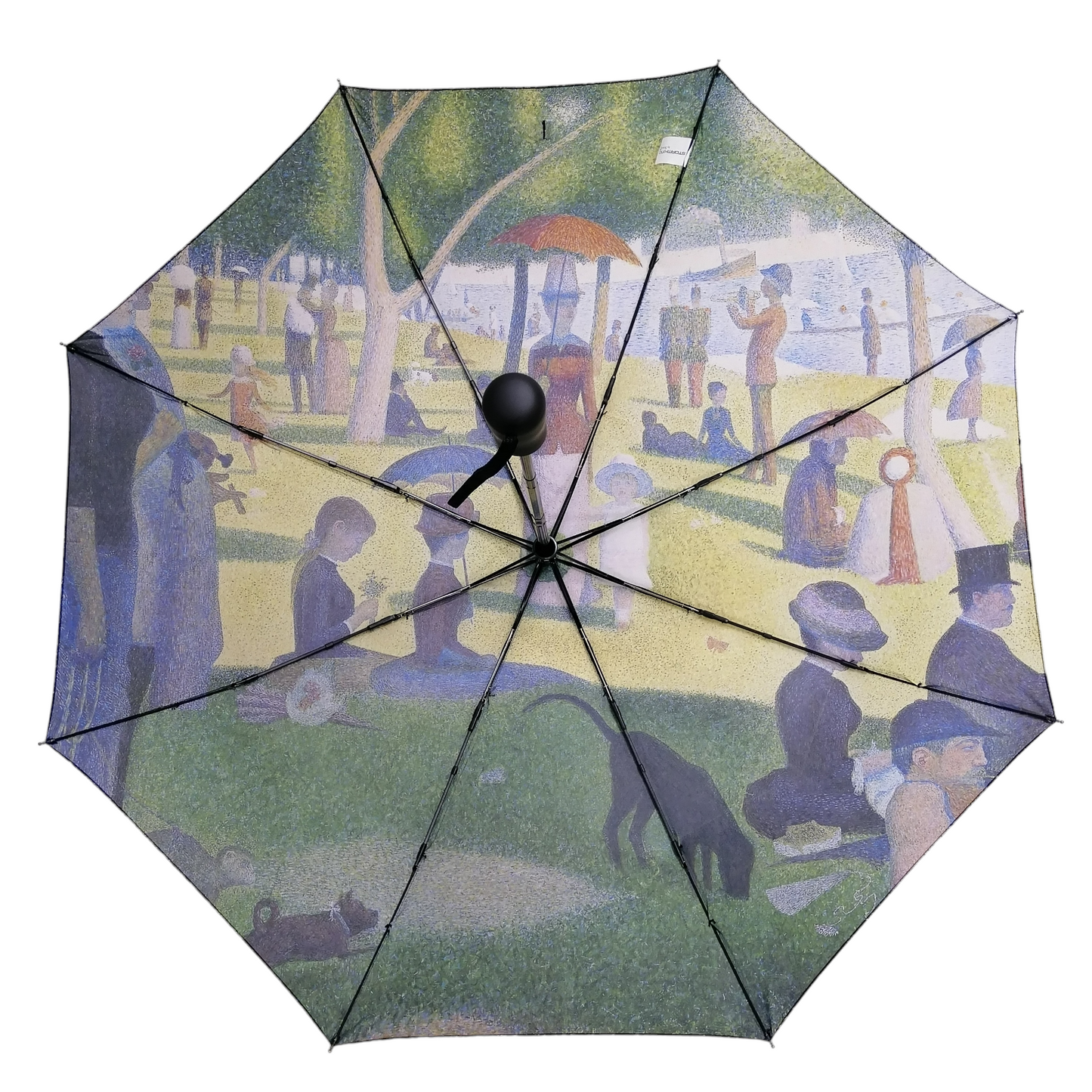 StormKing Folding Art Umbrella Seurat La Grande Jatte by Soake