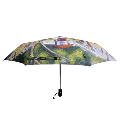 StormKing Folding Art Umbrella Seurat La Grande Jatte by Soake