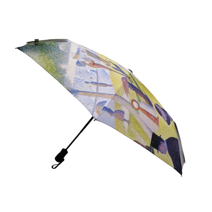 StormKing Folding Art Umbrella Seurat La Grande Jatte by Soake