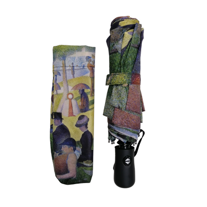 StormKing Folding Art Umbrella Seurat La Grande Jatte by Soake
