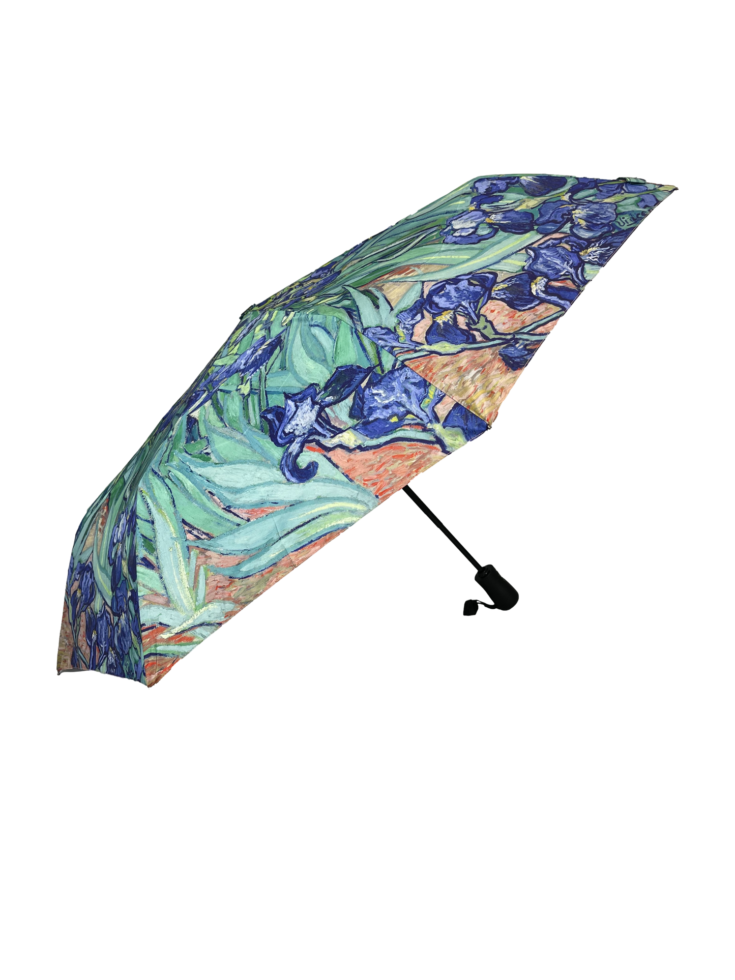 StormKing Folding Art Umbrella Van Gogh Irises by Soake