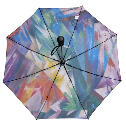 StormKing Art Collection Franz Marc Birds Folding Umbrella by Soake