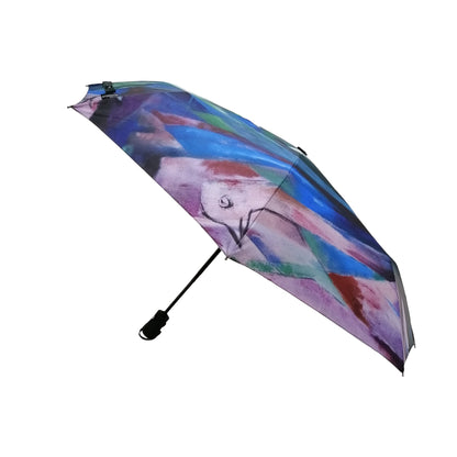 StormKing Art Collection Franz Marc Birds Folding Umbrella by Soake