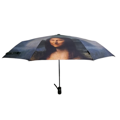 StormKing Art Collection De Vinci Moan Lisa Folding Umbrella by Soake