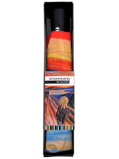 StormKing Folding Art Umbrella Munch Scream by Soake