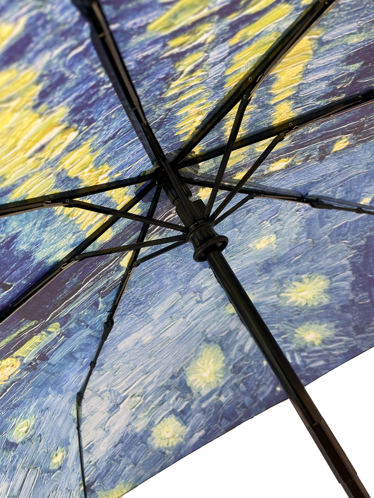 StormKing Folding Art Umbrella Van Gogh Over the Rhone by Soake
