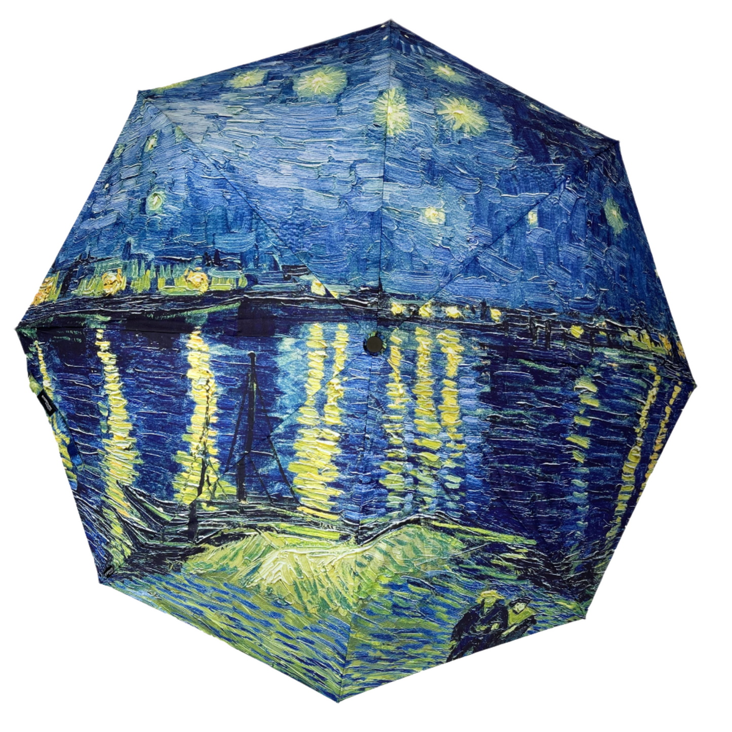 StormKing Folding Art Umbrella Van Gogh Over the Rhone by Soake