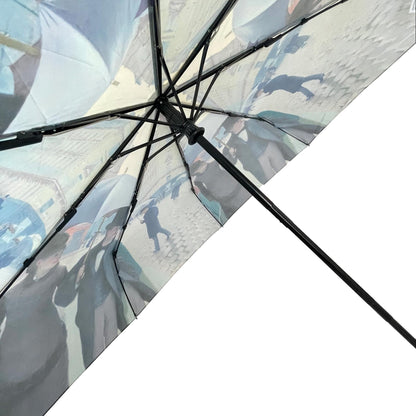 StormKing Art Caillebotte Paris Rainy Day Folding umbrella by Soake