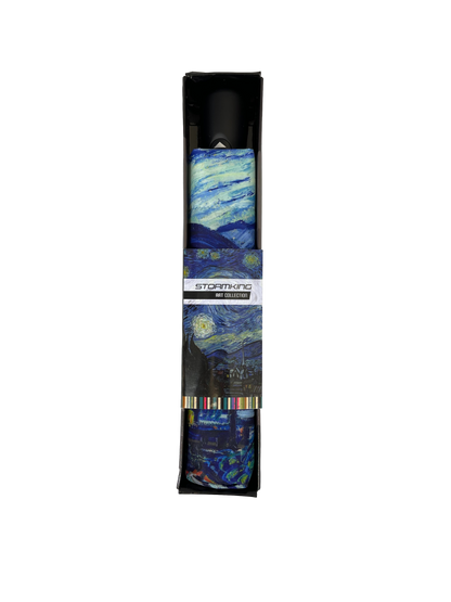 StormKing Art Van Gogh Starry Night Folding Umbrella by Soake