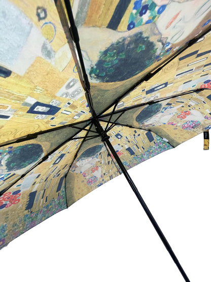 StormKing Art Collection Klimt The Kiss Folding Umbrella by Soake