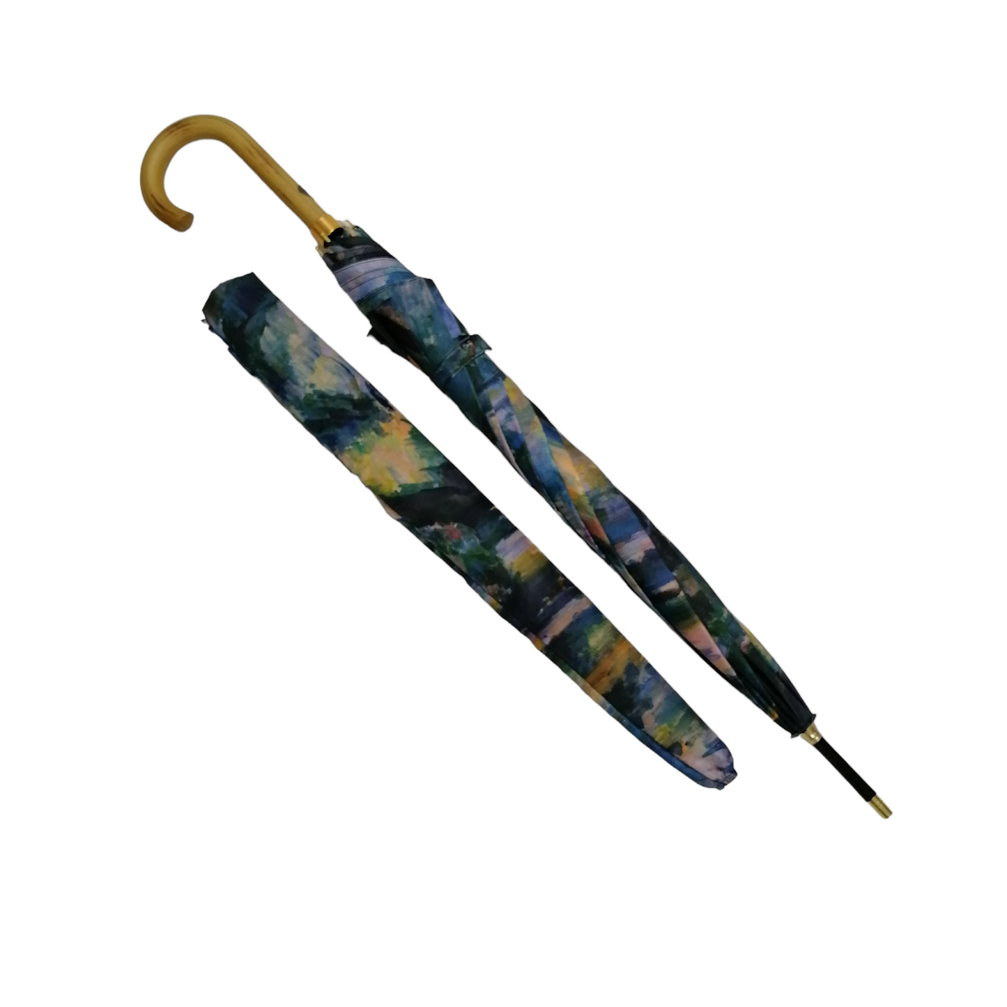 StormKing Art Cezanne The Brook Classic Stick Umbrella by Soake