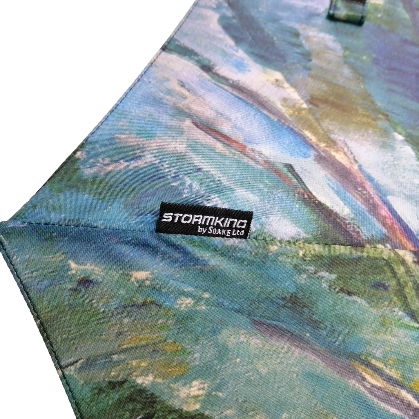 StormKing Art Cezanne The Brook Classic Stick Umbrella by Soake