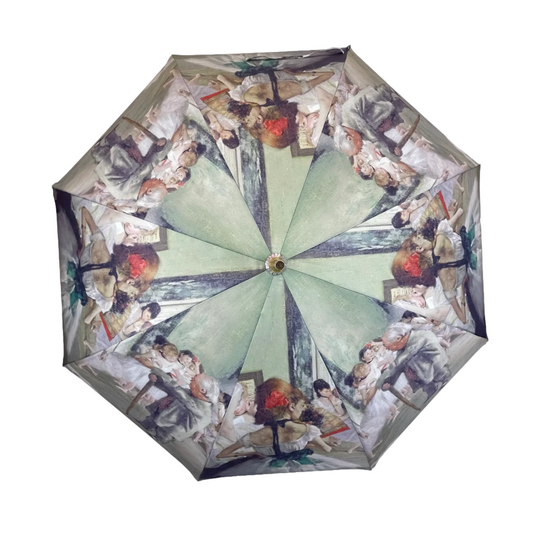 StormKing Art Collection Degas Ballet Class Folding Umbrella by Soake