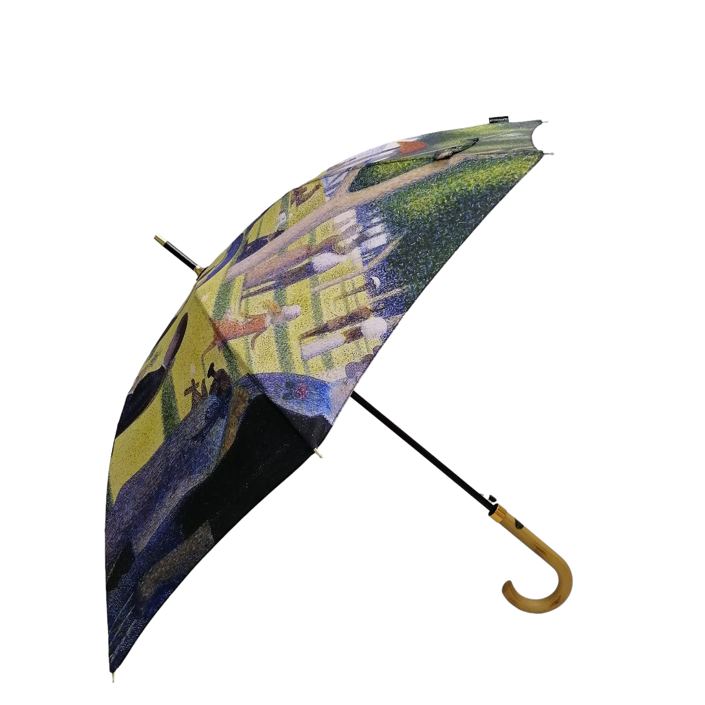 StormKing Art Seurat La Grande Jatte Classic Stick Umbrella by Soake