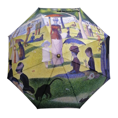 StormKing Art Seurat La Grande Jatte Classic Stick Umbrella by Soake