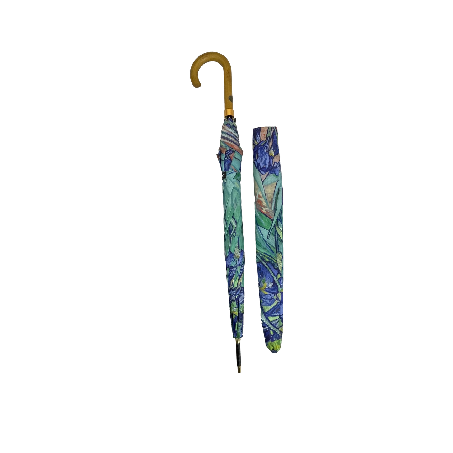 StormKing Art Van Gogh Irises Classic Stick Umbrella by Soake